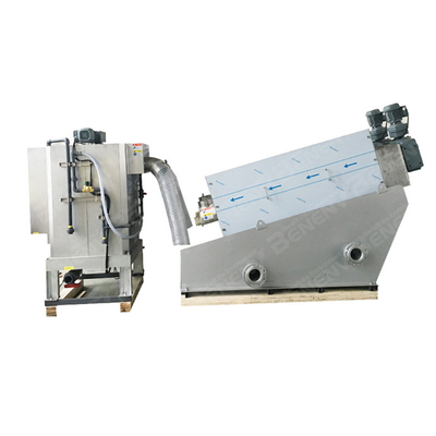 خرید دستگاه آبگیری لجن پرس اتوماتیک چند دیسکی فولادی ضد زنگ online manufacture