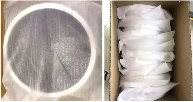پخش کننده دیسک حباب حباب EPDM / Silicone برای پرورش ماهی در آبزی پروری 2